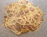 Foto del passaggio 5 della ricetta Spaghetti porcini e fiori di zucca