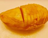 Hình bước làm 1 của món Bông xoài