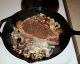 A picture of step 5 of Skillet Steak "Amazing".