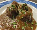 Foto del paso 7 de la receta: Albóndigas al Horno en Salsa de Carrilleras de Ternera