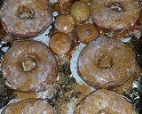 A picture of step 6 of Pumpkin spice homemade donuts.