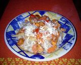 Foto del paso 7 de la receta: Nidos en salsa de verduras