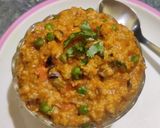 A picture of step 8 of Masala Oats.