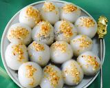 Hình bước làm 4 của món Bánh trôi nhân socola