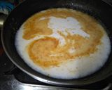 A picture of step 3 of White sauce pasta.