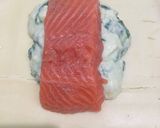 Foto langkah ke 6 dari resep Salmon En Croute atau Salmon Wellington Anti Gagal.