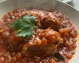Foto del paso 12 de la receta: Albóndigas con pisto y tomate, todo casero