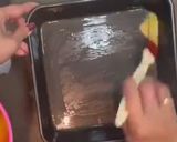 A picture of step 3 of Lebanese Baklava.