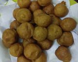 Foto langkah ke 4 dari resep Bola-Bola Ubi Salju.
