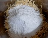 A picture of step 2 of Sweet potato puttu.