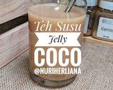 Foto langkah ke 4 dari resep Teh Susu Jelly Coco/Es Teh Susu Jelly Coco.