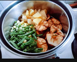 A picture of step 2 of Tasty masaledar Kathiyawadi undhiyu.