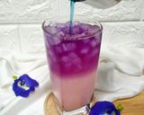 Foto langkah ke 3 dari resep Lychee Butterfly Pea.