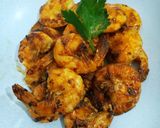 Foto langkah ke 5 dari resep Udang Bakar Teflon.