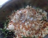 A picture of step 3 of Pyaz ke pakoray.