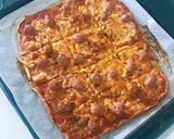 Foto del paso 5 de la receta: Pizza al estilo italiano con longaniza y mozzarella