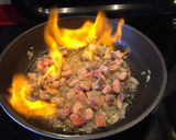 Foto del paso 4 de la receta Macarrones con salmón fresco y salmón ahumado