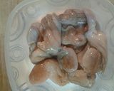A picture of step 1 of Grilled baby octopus.