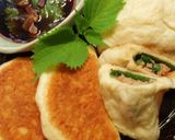 A picture of step 8 of Gyoza Bread Using Shiso Soy Sauce.