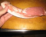 A picture of step 1 of Char Siu Pork and Marinated Soft Boiled Eggs for Ramen.