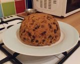 A picture of step 12 of Vickys Lighter Christmas Pudding, GF DF EF SF NF.