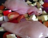 A picture of step 3 of Vickys Roast Chicken Ratatouille, GF DF EF SF NF.