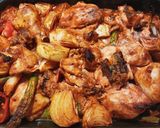 A picture of step 3 of Chicken in oven.