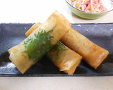 A picture of step 5 of Basic Spring Rolls.