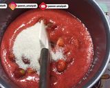 Foto langkah ke 3 dari resep Strawberry jam homemade (selai strawberry).