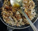 A picture of step 3 of Khajur nuts gond pak / healthy and tasty this winter special.