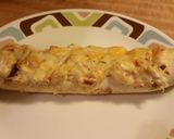 A picture of step 4 of Chicken Enchiladas.