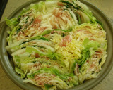 A picture of step 4 of Easy Layered Chinese Cabbage and Pork In A Pot.