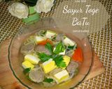 Foto langkah ke 7 dari resep Sayur Toge BaTu (Bakso Tahu).