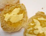 A picture of step 4 of American style biscuits, 2 ingredients in the airfryer 😋😋.