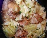 A picture of step 6 of Delicious Spring Cabbage and Chicken Thigh Dish in 15 Minutes!.