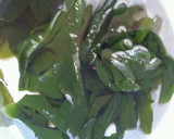 A picture of step 2 of Time-Saving Cucumber, Wakame Seaweed and Shirasu Vinegar Toss.