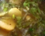 A picture of step 4 of Vickys Leek & Potato Soup with Pancetta GF DF EF SF NF.