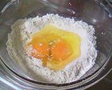 A picture of step 2 of Mille Feuille Cake with Easy-to-Roll Crepes.