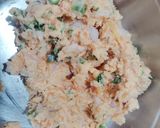 A picture of step 3 of Raw papaya Roti.