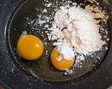 A picture of step 2 of ★ Banana maple custard pie★.