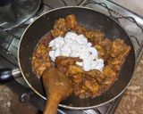 A picture of step 4 of Chicken Malaie Boti.