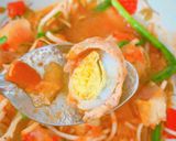 Hình bước làm 8 của món Xíu mại sốt cà