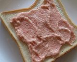A picture of step 2 of Tarako & Mayonnaise Toast Stread.
