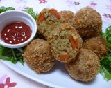 A picture of step 7 of Curry Remix Rice Croquettes.