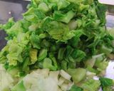 A picture of step 2 of Healthier Tofu, Cabbage and Ground Meat Cutlets.