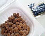 A picture of step 1 of Natto and Grainy Mustard.