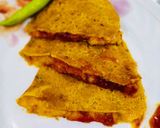 A picture of step 11 of Stuffed Besan Cheela.