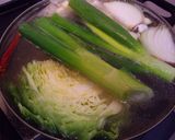 A picture of step 8 of Soy Sauce Broth Ramen.