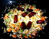 Foto del paso 6 de la receta Risotto con chistorra y cranberries