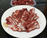 Foto langkah ke 1 dari resep Anabolic Honey BBQ (Char-siu) Biawak|Low Calorie, High Protein, Sugar Free.